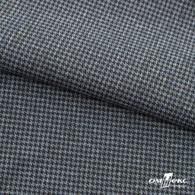 Ткань костюмная Пье-де-пуль 24013, 210 гр/м2, шир.150см, цвет чёрн/св.серый - купить в Арзамасе. Цена 334.18 руб.