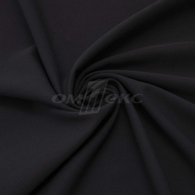 Ткань костюмная "Меган", 78%P 18%R 4%S, 205 г/м2 ш.150 см, цв-черный (Black) - купить в Арзамасе. Цена 392.32 руб.