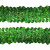 Тесьма с пайетками D4, шир. 30 мм/уп. 25+/-1 м, цвет зелёный - купить в Арзамасе. Цена: 1 087.39 руб.