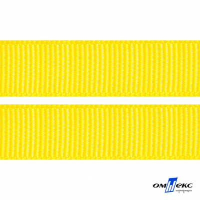 Репсовая лента 020, шир. 25 мм/уп. 50+/-1 м, цвет жёлтый - купить в Арзамасе. Цена: 298.75 руб.