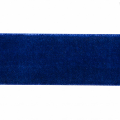 Лента бархатная нейлон, шир.25 мм, (упак. 45,7м), цв.74-василек - купить в Арзамасе. Цена: 981.09 руб.