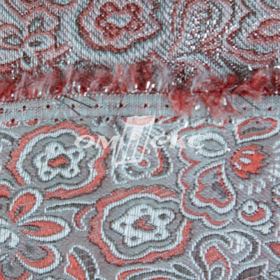 Ткань костюмная жаккард, 135 гр/м2, шир.150см, цвет красный№12 - купить в Арзамасе. Цена 441.92 руб.