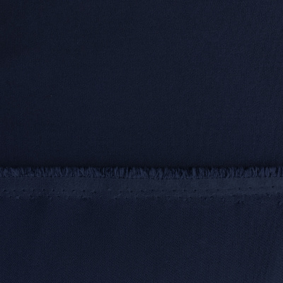 Костюмная ткань "Элис", 220 гр/м2, шир.150 см, цвет т.синий - купить в Арзамасе. Цена 308 руб.