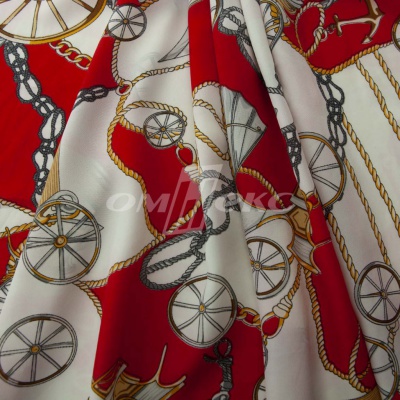 Плательная ткань "Фламенко" 13.1, 80 гр/м2, шир.150 см, принт этнический - купить в Арзамасе. Цена 241.49 руб.