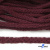 Шнур плетеный d-6 мм круглый, 70% хлопок 30% полиэстер, уп.90+/-1 м, цв.1070-бордовый - купить в Арзамасе. Цена: 588 руб.