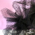 Евро-фатин горох, 100% полиэфир, 15 г/м2, 150 см. 16-167/черный - купить в Арзамасе. Цена 241.13 руб.