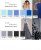 Креп стрейч Амузен 14-4122, 85 гр/м2, шир.150см, цвет голубой - купить в Арзамасе. Цена 148.37 руб.