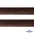 Кант атласный 074, шир. 12 мм (в упак. 65,8 м), цвет коричневый - купить в Арзамасе. Цена: 237.16 руб.