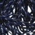 Шнурки #107-19, круглые 130 см, двухцветные цв.тём.синий/белый - купить в Арзамасе. Цена: 22.14 руб.