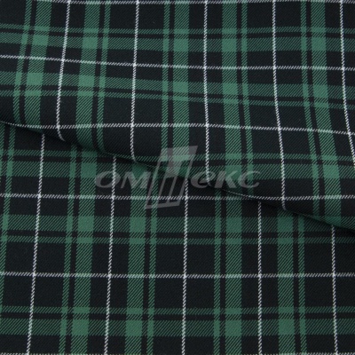 Ткань костюмная Клетка 25577, т.зеленый/зеленый./ч/бел, 230 г/м2, шир.150 см - купить в Арзамасе. Цена 539.74 руб.
