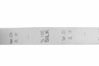 Состав и уход за тк.100% Silk (4000 шт) - купить в Арзамасе. Цена: 737.09 руб.