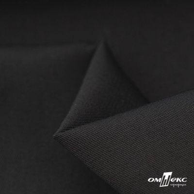 Ткань сорочечная Альто, 115 г/м2, 58% пэ,42% хл, окрашенный, шир.150 см, цв. чёрный  (арт.101) - купить в Арзамасе. Цена 273.15 руб.