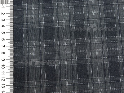 Ткань костюмная клетка 25235 2003, 185 гр/м2, шир.150см, цвет серый/сер - купить в Арзамасе. Цена 