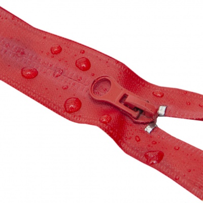 Молния водонепроницаемая PVC Т-7, 90 см, разъемная, цвет (820) красный - купить в Арзамасе. Цена: 61.18 руб.