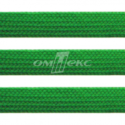 Шнур 15мм плоский (100+/-1м) №16 зеленый - купить в Арзамасе. Цена: 10.32 руб.