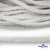 Шнур плетеный d-6 мм круглый, 70% хлопок 30% полиэстер, уп.90+/-1 м, цв.1076-белый - купить в Арзамасе. Цена: 594 руб.