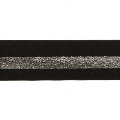 #2/6-Лента эластичная вязаная с рисунком шир.52 мм (45,7+/-0,5 м/бобина) - купить в Арзамасе. Цена: 69.33 руб.