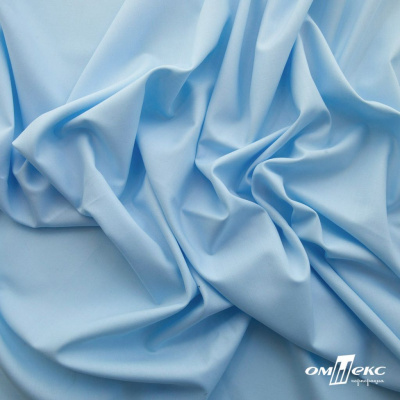 Ткань сорочечная Илер 100%полиэстр, 120 г/м2 ш.150 см, цв.голубой - купить в Арзамасе. Цена 290.24 руб.