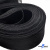Регилиновая лента мягкая, пластик, шир.40мм, (уп.22+/-0,5м), цв.- черный - купить в Арзамасе. Цена: 294 руб.