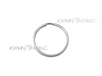 Кольцо металлическое d-20 мм, цв.-никель - купить в Арзамасе. Цена: 3.23 руб.