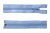 Спиральная молния Т5 351, 75 см, автомат, цвет св.голубой - купить в Арзамасе. Цена: 16.28 руб.