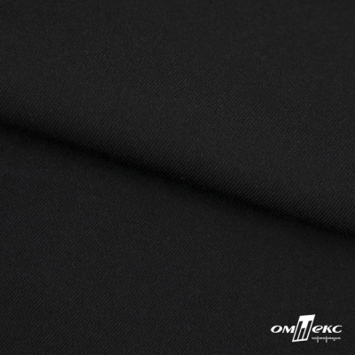 Ткань костюмная "Матте" 80% P, 16% R, 4% S, 170 г/м2, шир.150 см, цв-черный #1 - купить в Арзамасе. Цена 376.70 руб.