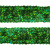 Тесьма с пайетками D4, шир. 20 мм/уп. 25+/-1 м, цвет зелёный - купить в Арзамасе. Цена: 778.19 руб.