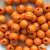 0309-Бусины деревянные "ОмТекс", 16 мм, упак.50+/-3шт, цв.003-оранжевый - купить в Арзамасе. Цена: 62.22 руб.