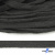 Шнур плетеный d-8 мм плоский, 70% хлопок 30% полиэстер, уп.85+/-1 м, цв.1026-серый - купить в Арзамасе. Цена: 735 руб.