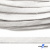 Шнур плетеный d-8 мм плоский, 70% хлопок 30% полиэстер, уп.85+/-1 м, цв.1018-белый - купить в Арзамасе. Цена: 735 руб.