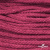 Шнур плетеный d-6 мм, 70% хлопок 30% полиэстер, уп.90+/-1 м, цв.1068-фуксия - купить в Арзамасе. Цена: 588 руб.