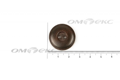 Пуговица деревянная круглая №54 (25мм) - купить в Арзамасе. Цена: 4.12 руб.