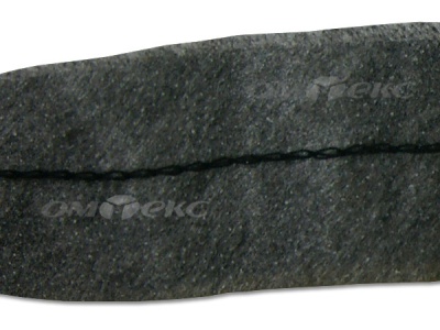 WS7225-прокладочная лента усиленная швом для подгиба 30мм-графит (50м) - купить в Арзамасе. Цена: 16.97 руб.