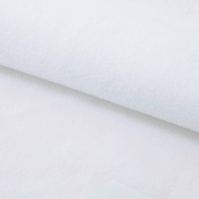 Флис DTY 240 г/м2, White/белый, 150 см (2,77м/кг) - купить в Арзамасе. Цена 640.46 руб.