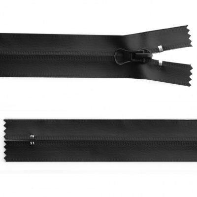 Молния водонепроницаемая PVC Т-7, 20 см, неразъемная, цвет чёрный - купить в Арзамасе. Цена: 21.56 руб.