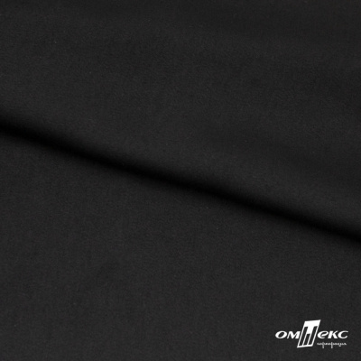 Ткань плательная Габриэль 100% полиэстер,140 (+/-10) гр/м2, шир. 150 см, цв. черный BLACK - купить в Арзамасе. Цена 248.37 руб.