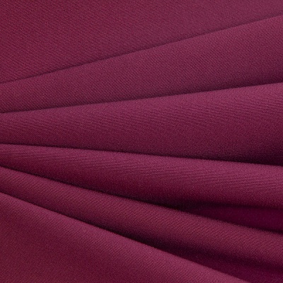 Костюмная ткань "Элис" 19-2024, 200 гр/м2, шир.150см, цвет бордо - купить в Арзамасе. Цена 303.10 руб.