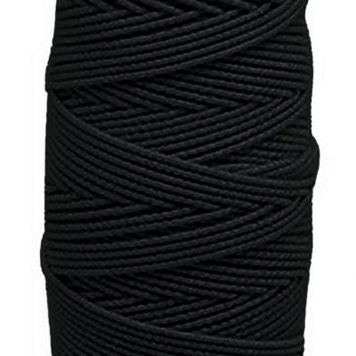Нитка - резинка Спандекс 25 м (уп-10шт)-чёрные - купить в Арзамасе. Цена: 36.02 руб.