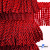 Бахрома 0390-0910, 62 мм/упак.25+/-1м, цвет 8250-бордовый - купить в Арзамасе. Цена: 1 080.36 руб.