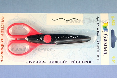 Ножницы G-502 детские 165 мм - купить в Арзамасе. Цена: 292.21 руб.