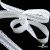 Резинка бельевая ажурная #6185, шир.16 мм, цв.белый - купить в Арзамасе. Цена: 13.72 руб.