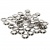 Люверсы, металлические/10мм/никель (упак.1000 шт) - купить в Арзамасе. Цена: 637 руб.
