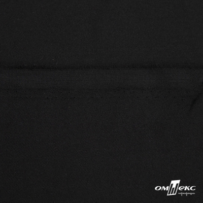 Ткань костюмная "Матте" 80% P, 16% R, 4% S, 170 г/м2, шир.150 см, цв-черный #1 - купить в Арзамасе. Цена 376.70 руб.