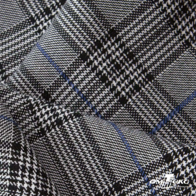 Ткань костюмная "Клер" 80% P, 16% R, 4% S, 200 г/м2, шир.150 см,#3 цв-серый/синий - купить в Арзамасе. Цена 412.02 руб.