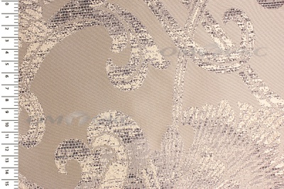 Портьерная ткань J90155, col.0205-бежевый (310 см) - купить в Арзамасе. Цена 778.99 руб.