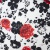 Плательная ткань "Фламенко" 22.1, 80 гр/м2, шир.150 см, принт растительный - купить в Арзамасе. Цена 239.03 руб.