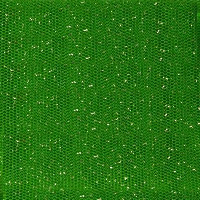 Сетка Глиттер, 24 г/м2, шир.145 см., зеленый - купить в Арзамасе. Цена 117.24 руб.