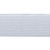 Резинка 25 мм Тканая, 13,75 гр/п.м, (бобина 25 +/-0,5 м) - белая  - купить в Арзамасе. Цена: 11.67 руб.