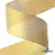 Лента металлизированная "ОмТекс", 50 мм/уп.22,8+/-0,5м, цв.- золото - купить в Арзамасе. Цена: 149.71 руб.