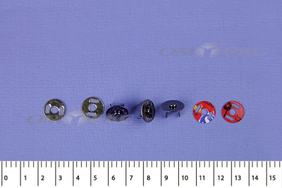 Кнопки магнитные МКМ-02, диам. 18 мм, чёрный никель - купить в Арзамасе. Цена: 14.49 руб.